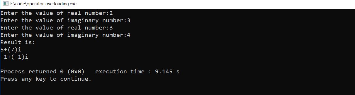 Function Overloading in C++ with Example - TCCI