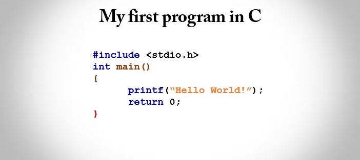 c program