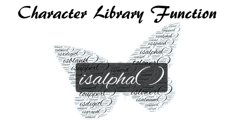 C library function isalpha( )