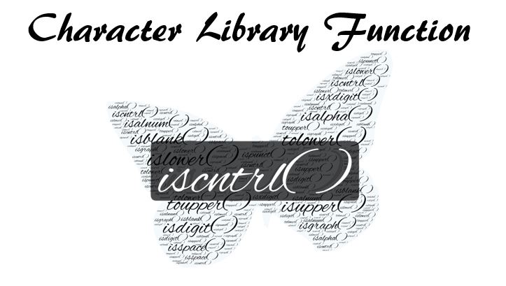C library function iscntrl( )
