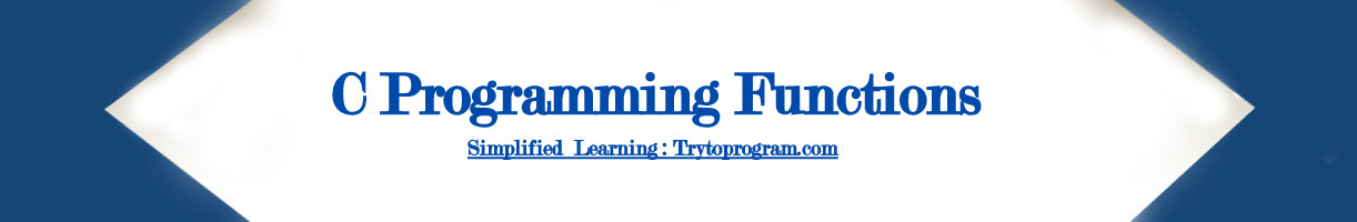 functions in c programming