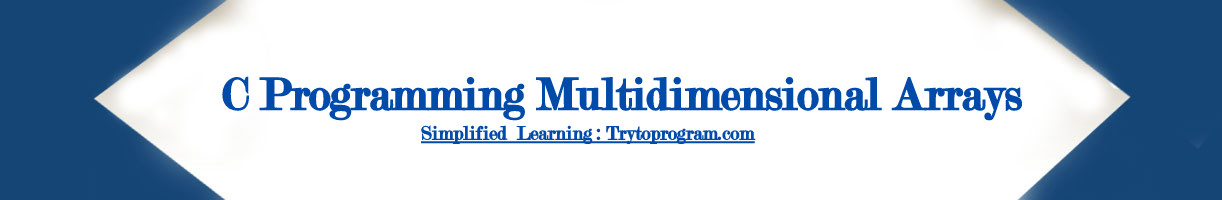 c programming multidimensional arrays