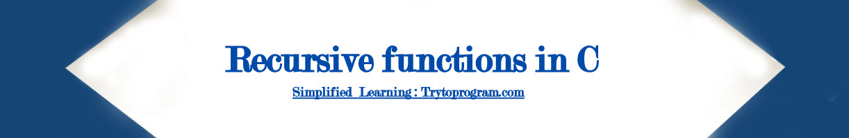 c programming recursion