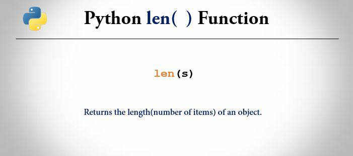 Len python