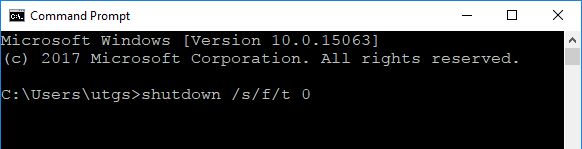 Batch File Shutdown Commands Shutdown Reboot And Logoff