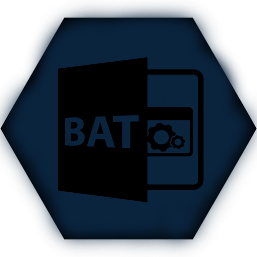 Batch file programming logo