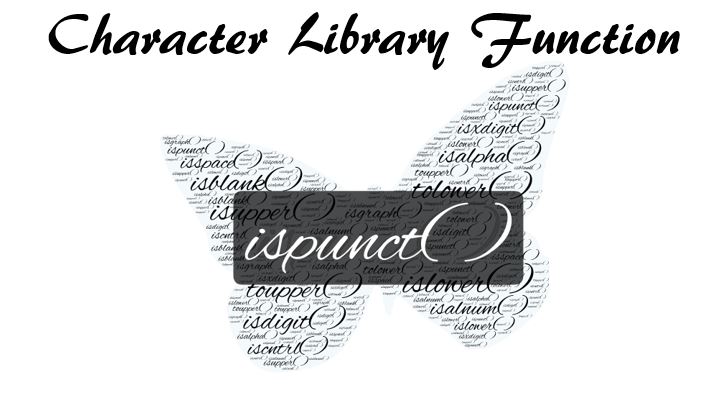 C Library Function ispunct( )