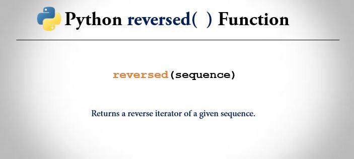 Reverse function